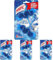 Harpic Active Fresh Toilet Rim Block Twin Pack, Atlantic Fresh, Pack of 4, Anti-Limescale, Dirt Remover, Lasts up to 10 weeks and up to 500 flushes, Toilet Cleaner, Toilet Freshener