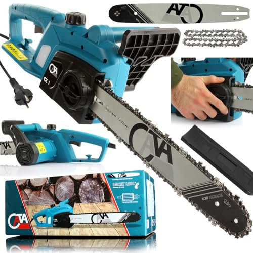Motosega Elettrica CATA | 2700W | Barra 35 cm / 14 | Passo Catena 3/8 | Capacità Olio 150 ml | Lubrificazione Automatica