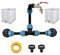 IBC Verbindungssett, IBC Adapter Verbinder für 1-2 Regenwassertanks – mit 3/4 Schwananhals Garten Wasserhahn Auslass, für Regenwassertank Wasserfaß Regenfass IBC-Container