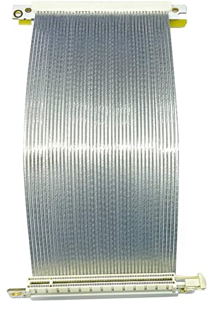 YGXNHOG PCIE4.0 X16 Risers Kabel Für PC Fall Doppelte Reverse Grafikkartenverlängerungskabel Flexibler Kabel Austausch