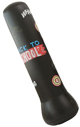 ibasenice Boxe Gonflable pour Adultes Garçon Fille de Stress Tumbler pour Entraînement