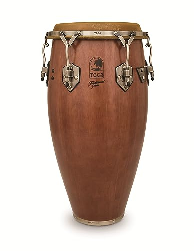 Toca 3912-1/2D Traditional Series Tumba - Dark Wood Finish