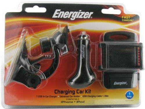 Energizer Classic Car Charge Kit 1USB 1 A for iPhone/iPod