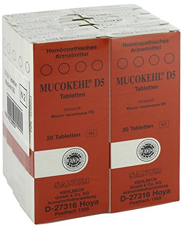 Mucokehl Tabletten D5 10X20 stk