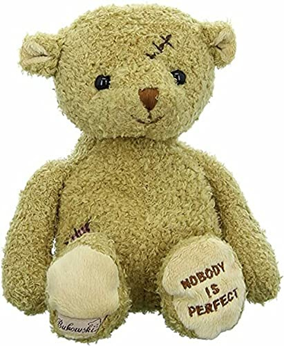 Bukowski Teddybär Nobodys Perfect, 25 cm, hellbraun, Plüschtier, Kuscheltier