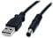 adaptare 40545 Lade-Kabel USB-Stecker Typ A auf DC-Hohlstecker (5,5 x 2,5 mm, 60 cm)