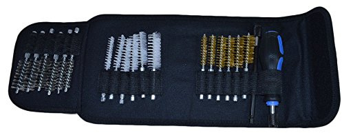 Detail Wire Brush Set, Mini Wire Cleaning Brushes, Pipe Cleaners 20pc Set Bergen