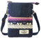LassZone Small Crossbody Bag for Women Canvas Mobile Phone Bag Ladies National Pattern Handbags Girls Mini Shoulder Bags Wallet Purse Coin Pouch