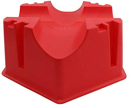Gewa Stangenhalter Cavaletti Mini Cube für die Bodenarbeit Rot