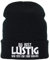 EXPRESS-STICKEREI Haube mit Spruch Du bist lustig, Dich töte ich zum Schluss - Warme Wintermütze mit Spruch - Lustige Strickmütze - Beanie für Damen und Herren - Unisex Wollmütze Heavy Metal