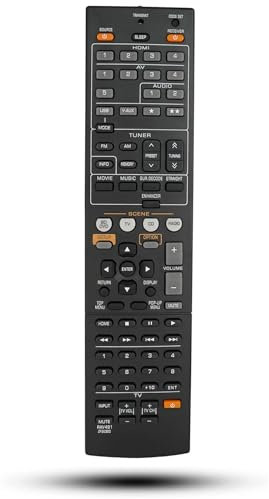 Replacement Remote Control for Yamaha RX-V765 RX-V665 AV Receiver