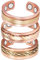 YINOX Herren-Ring, magnetisch, Messing, verstellbar, 3 Stück