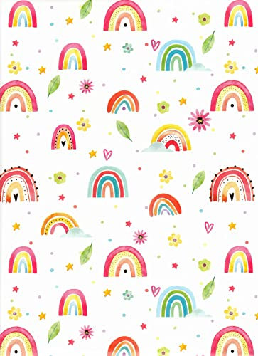 ARKRAFT Geschenkpapier Set 3 Blatt XXL 90 x 65 cm Kunststofffreie Verpackung Papier FSC (18-9251)