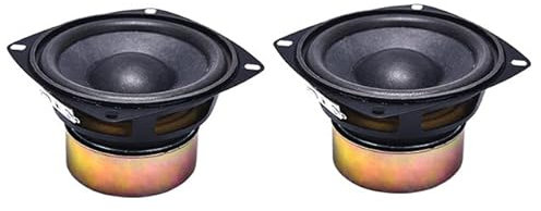 Altavoz del subwoofer de 4 pulgadas 8OHM 30W Woofers for altavoces Bass Anti magnético Bass HiFi Altavoz Audio de Audio de Audio DIY 2 PCS