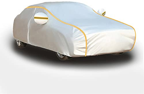 Auto Abdeckplane Wasserdicht Hagel, Für VW Golf 3 4 5 6 7, Car Cover Breathable Large Vollgarage Autoabdeckung Hagelschutz Autogarage Autoschutzhülle Wetterfeste (Color : D, Size : Golf 7)