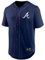 Fanatics - MLB Atlanta Braves Core Franchise Jersey Hemd Farbe Blau, Größe L
