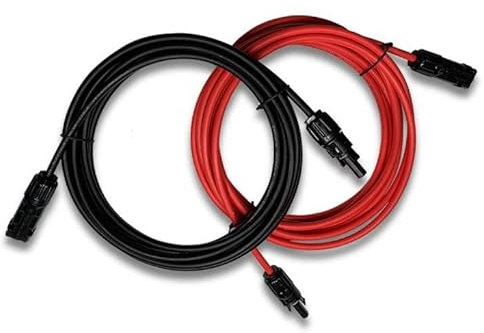 Cansolar 2x Solarkabel 6mm² - 3m - Verlängerungskabel für zuverlässige und flexible Solarverbindungen