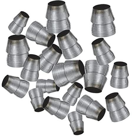DOITOOL 20 Stück Hammer Anti-Eisen-Keil Kleine Werkzeuge Heimwerkzeuge Schmied Werkzeuge Haushaltswerkzeuge Metallkeil Hammer Griff Vorschlaghammer Griff Keile Hammer Griff Keil Kit