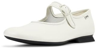 Camper Femme Casi Myra K201629 Mary Jane, Blanc Naturel 002, 37 EU