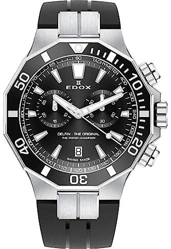 Edox Analog mid-37115, Schwarz