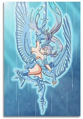 VZRSQZK Black Clover Anime Manga Noelle Silva Poster, dekoratives Gemälde, Leinwand, Wandposter und Kunstdruck, modernes Familienschlafzimmer-Dekor-Poster, 20 x 30 cm