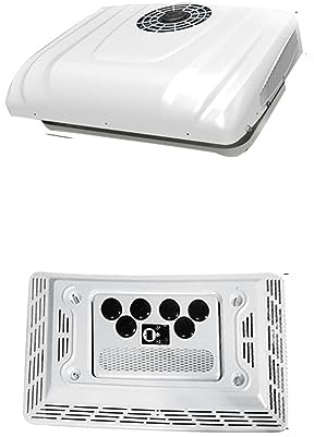 NEDOES All in 1 Auto Klimaanlage, 12 V 24 V, Klimaanlage für Auto, Heizung und Kühlung von Elektro-LKWs, Parkplatz, Wohnmobil (12 V)