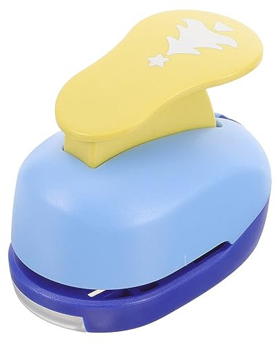 SEWACC Craft Paper Puncher, DIY Paper Puncher Christmas Tree Punch Hole Puncher for Office Supplies, Card Making, DIY Photo Album