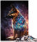 Schäferhund-Puzzle mit 1000 Teilen für Erwachsene, Papppuzzle mit passendem Poster und Quizblatt, 26 x 38 cm