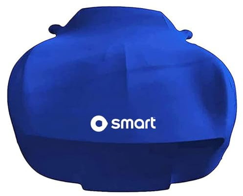 DOFFO Autoabdeckung für Smart fortwo Cabrio (A 453) 2014-2023, Weich Stretch Stoff Autoabdeckung Staubschutz Atmungsaktiv Autozubehör Autoplanen Garagen,D