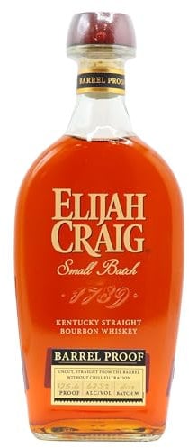 Elijah Craig - Barrel Proof Kentucky Straight Bourbon - Whiskey 70cl 62.8% ABV