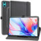 MAMA MOUTH Kompatibel mit TECLAST P30 hülle,360° Drehbarer Stand Cover Premium Schutzhülle Tasche Etui mit Ständerfunktion Case für TECLAST P30 / TECLAST P30T 10.1 Zoll Tablet,Schwarz