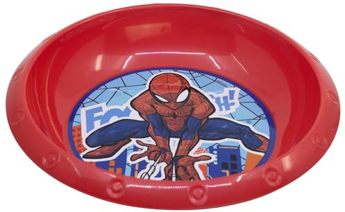 Wiederverwendbare Spiderman-Kunststoff-Schüssel für Kinder
