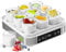 Yaourtière Automatique Maison, yaourtière fermentée compacte, avec température et Temps réglables, 9 Pots en Verre pour Yaourt Bio, fromagerie et natto Maison