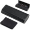 WUISOLQP Brillenetui PU Leder, Magnetverschluss Brillenetui Hardcase, Brillen Aufbewahrungsbox Damen Herren, Sonnenbrillen Etui Hart