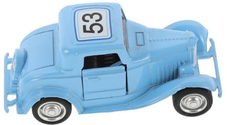 VANZACK Vintage Metall Auto Modell Für Tischdekoration Retro Spielzeugauto Maßstab Als Oder Wohnaccessoire Für Autoliebhaber
