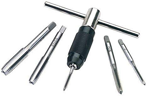 Draper 79202 Werkzeughalter und Gewindebohrer-Set, metrisch, 6-teilig