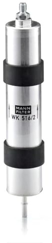 MANN-FILTER, WK 516/2 Kraftstofffilter | Für PKW, Schutz des Kraftstoffsystems, Injektorschutz, Zuverlässige Kraftstoffversorgung, Echte OE-Technologie