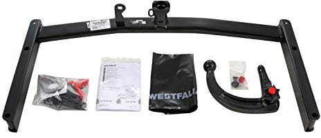 Westfalia Abnehmbare Anhängerkupplung für Audi A4 Limousine, Avant und Cabrio B7 (BJ 11/2004-05/2008)