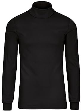 Trigema Herren Sportrollkragenpullover 685010 , Schwarz (schwarz), X-Large