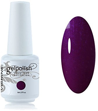Vishine Brand Nail Varnish Gloss Polish 8ml Bottle UV Gel Polish Nail Manicure Lacquer #1338
