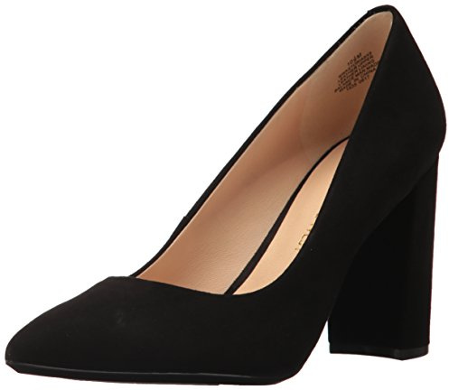 Nine West Women's Astoria9x9 Pump, Black Suede, 8