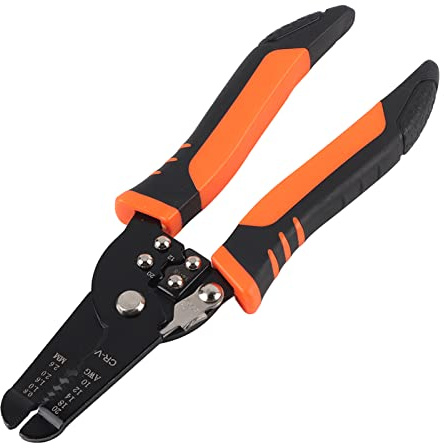GLOGLOW Pinza spelafili multifunzione Elettricista Filo spogliarellista Spogliarello Utensile manuale da taglio a morsetto