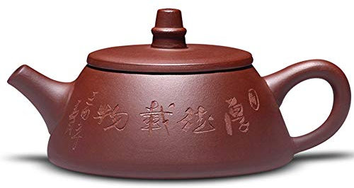 UMITEASETS – Yixing Tetera plana de arcilla púrpura Yixing Tetera – Zisha Tetera