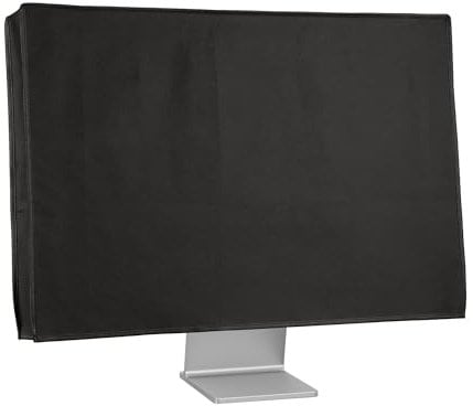 kwmobile Cubierta Compatible con Monitor de 24-26 - Funda Protectora para Pantalla Antipolvo - Protector Negro