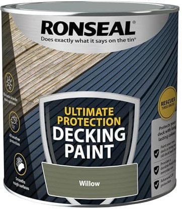 Ronseal Ultimate DECKING Paint Willow 2.5L