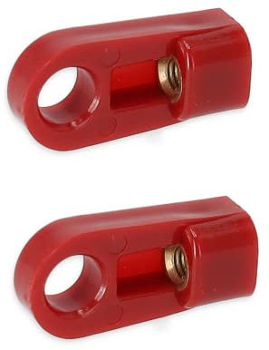 wellenshop 2X Anschluss für Schaltseil Verbindung Schaltbox Aug-Fitting Außenbordmotor Außenborder Bootsteuerung