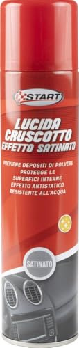 Start Polierspray für Armaturenbretter mit Satineffekt, 400 ml, maximaler Schutz, verhindert Staubablagerungen und ist wasserfest