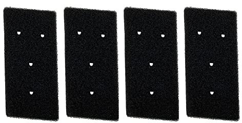 ZYNCUE Filter für Bauknecht Privileg HX 481010716911/8015250474909, Schwammfilter Filtermatte Kondenstrockner, 230 x 115 x 14mm, Packung mit 4