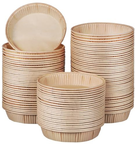 Lot de 100 moules à jetables en papier pour gâteaux et gâteaux - 102 cm