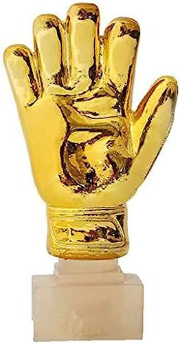 Trophée du Gardien De But De La Coupe du Monde De Football Trophée des Gants d'or Trophée du Gant d'or Trophée du Gardien De But pour Les Collections Souvenir Fans Décoration De La Maison Cadeau,R